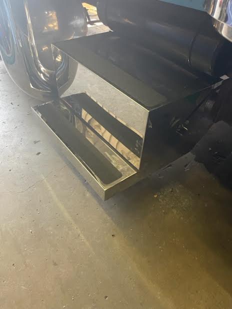 Peterbilt Stainless Steel Step Boxes